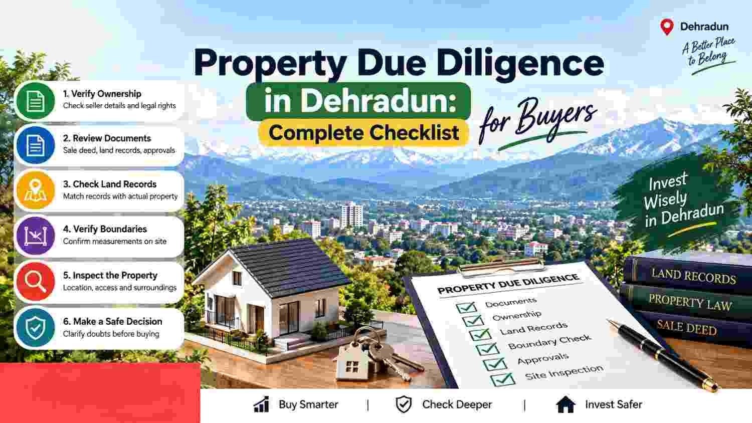 Property Due Diligence in Dehradun Complete Buyer Checklist